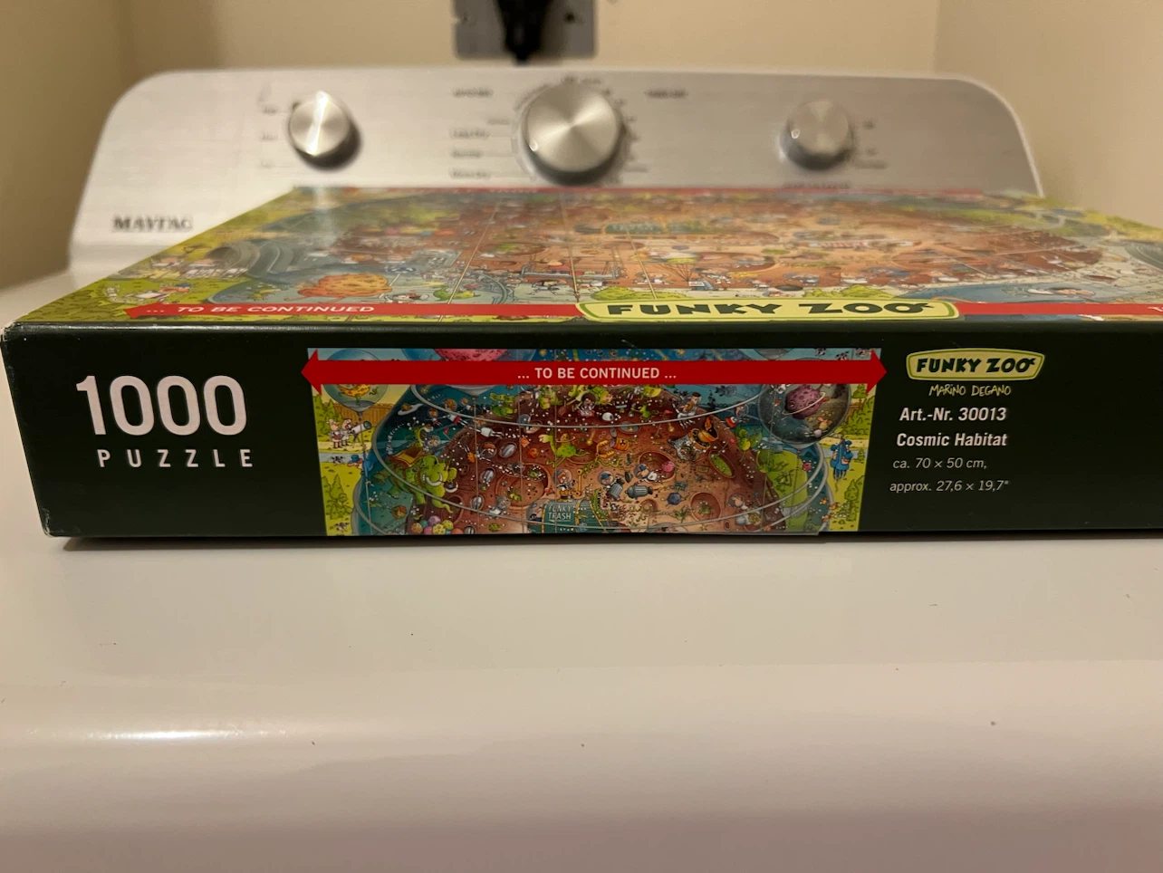 Heye Funky Zoo Cosmic Habitat 1000-Piece Puzzle - photo 4