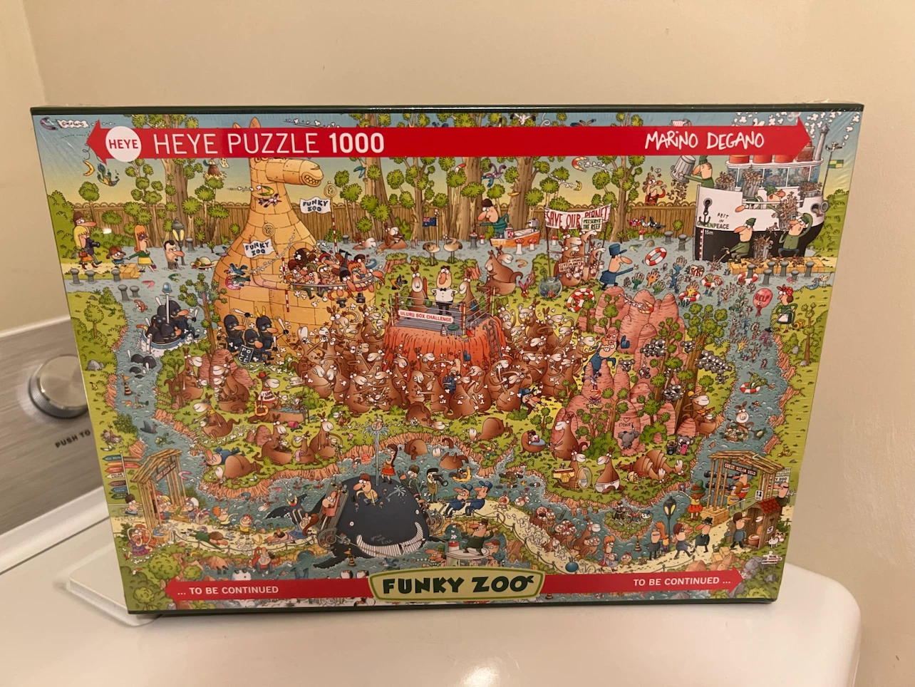 Heye Funky Zoo Australian Habitat 1000-Piece Puzzle