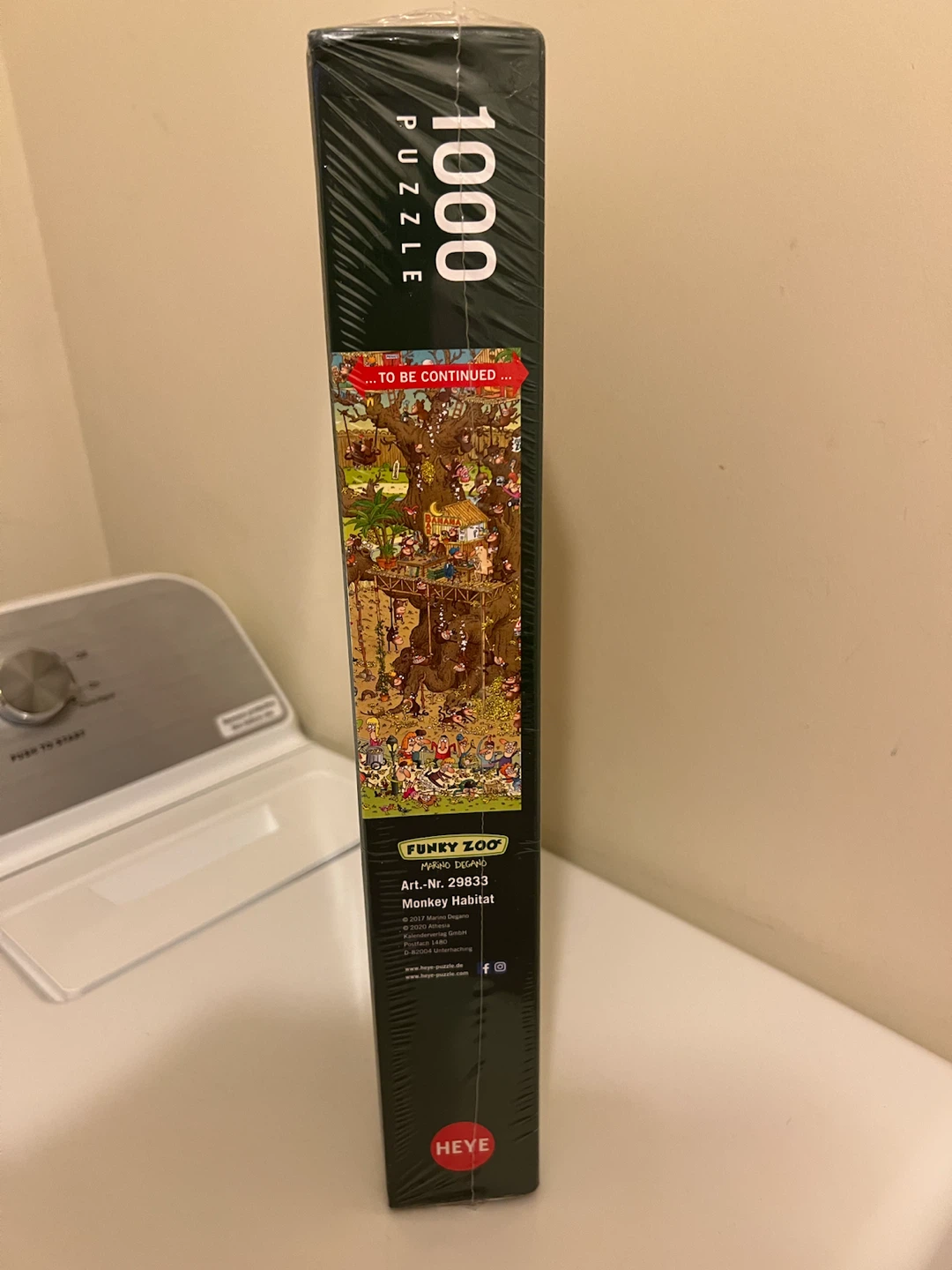 Heye Funky Zoo Monkey Habitat 1000 Piece Puzzle - photo 3