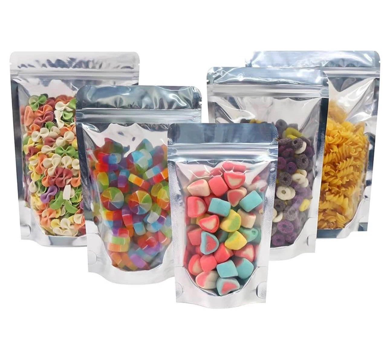 Stand up zipper pouch/bags reusable-sealable 50 pcs. - photo 4