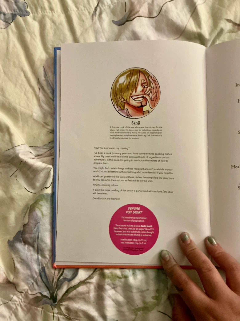 One Piece Pirate Recipes by Sanji Cookbook - photo 3