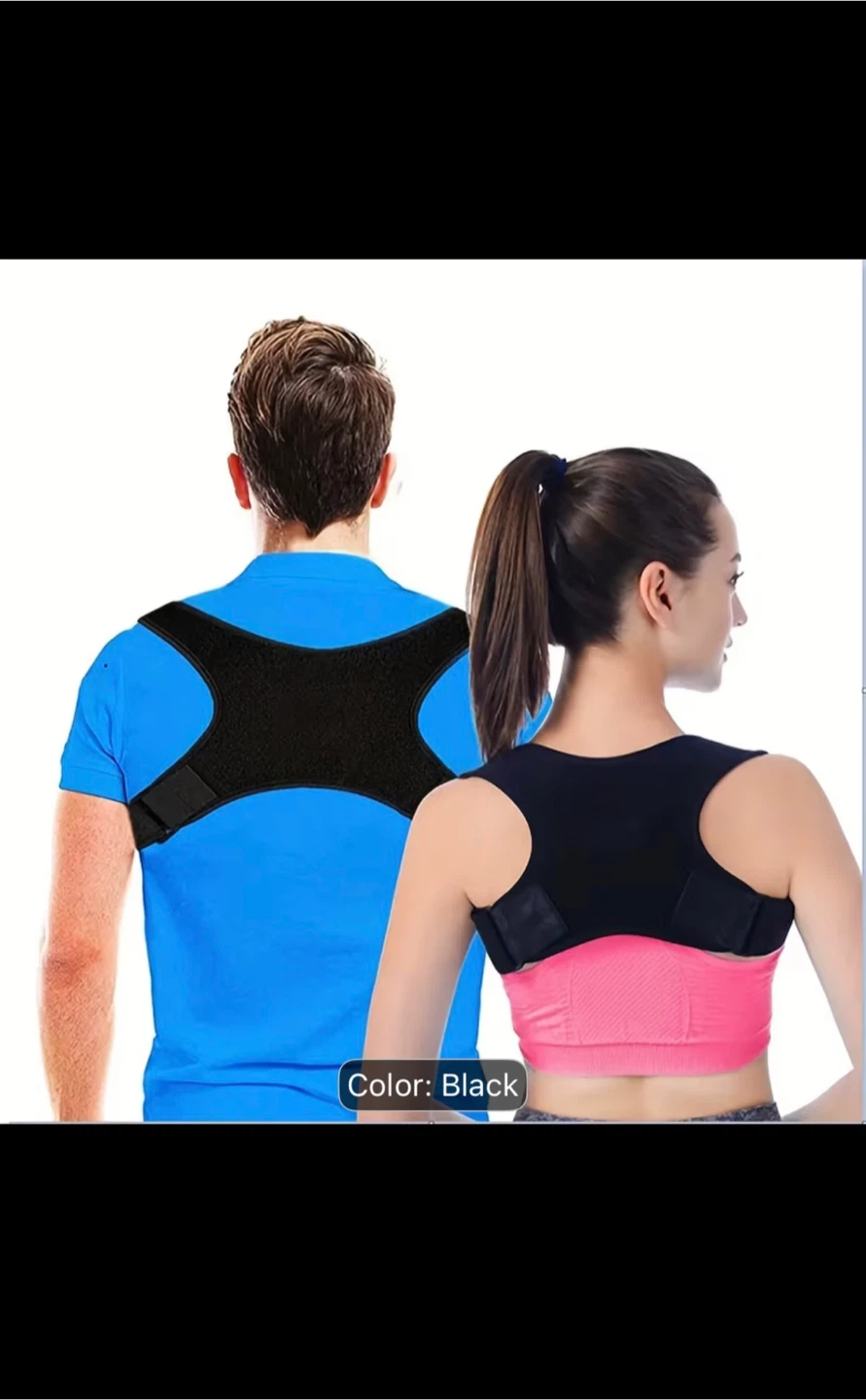 Black Posture Corrector Brace - photo 2