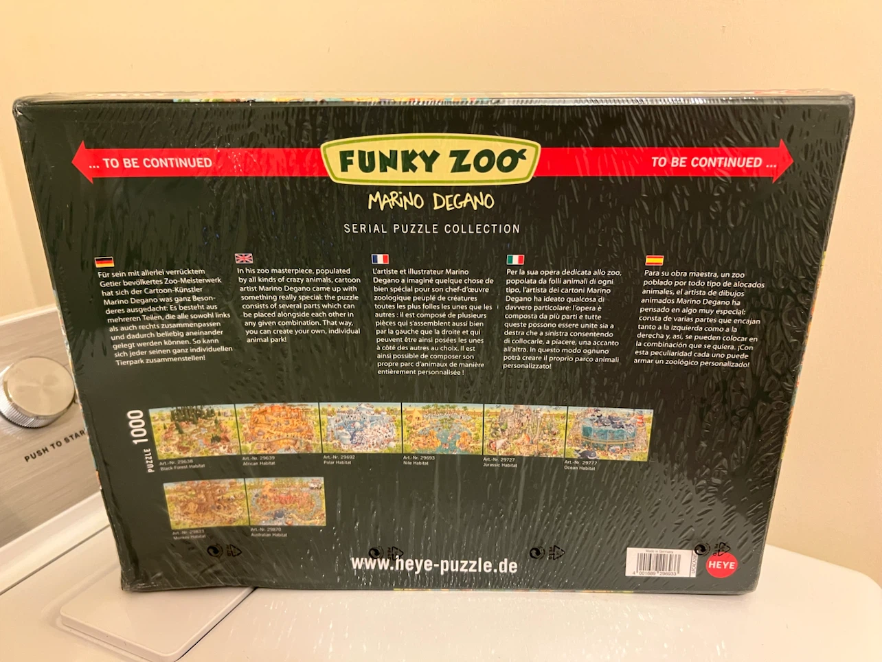 Heye Funky Zoo Nile Habitat 1000-Piece Puzzle - photo 2