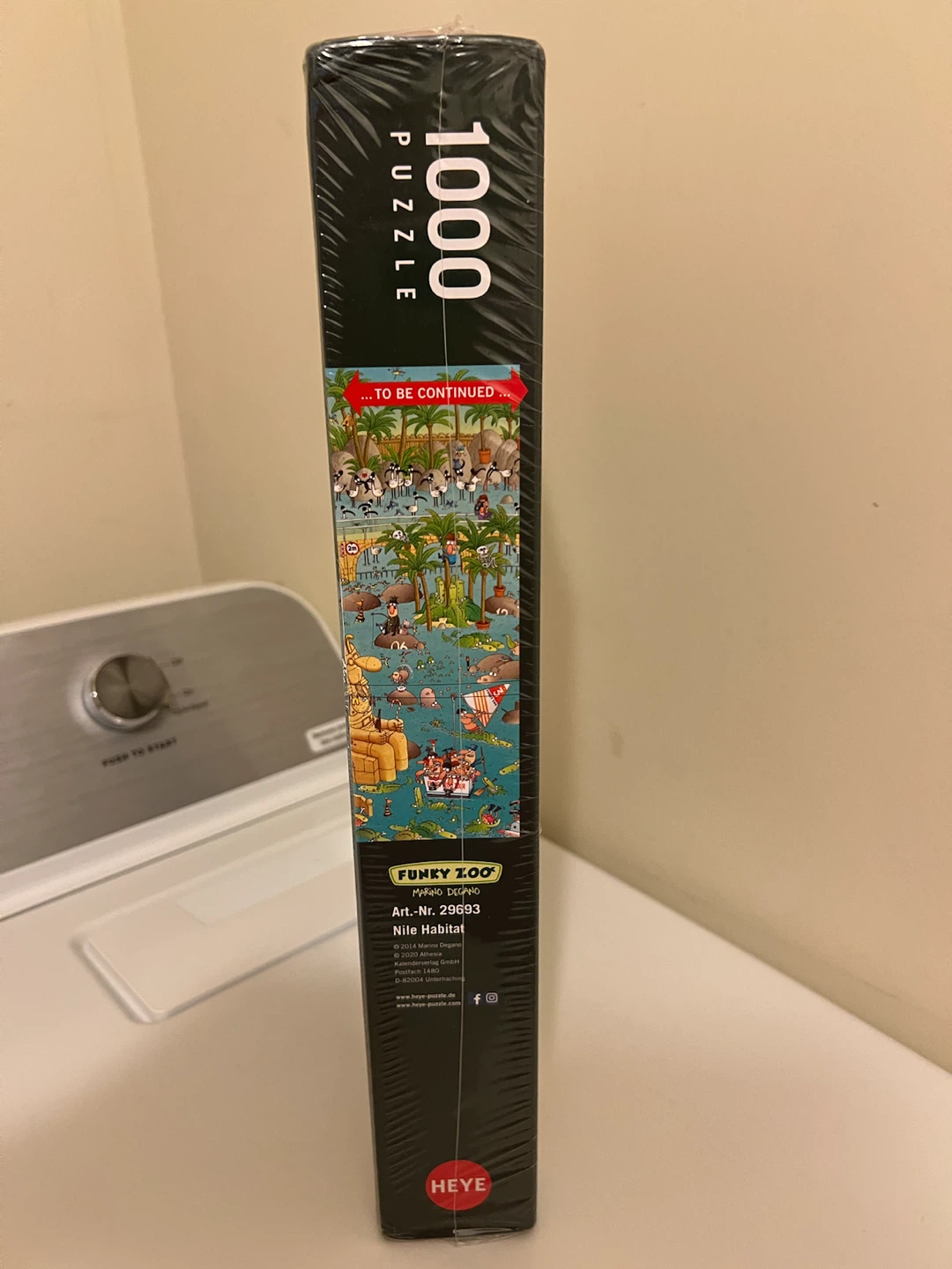 Heye Funky Zoo Nile Habitat 1000-Piece Puzzle - photo 3