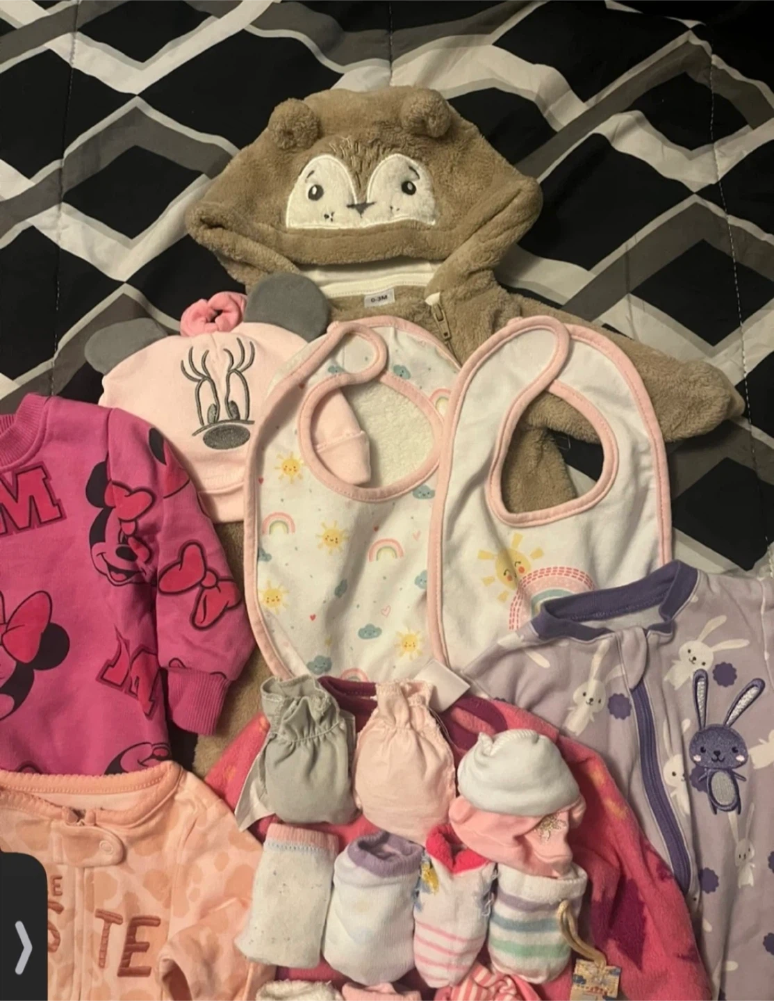 Baby Girl Clothing Bundle 0-3 Months - photo 3