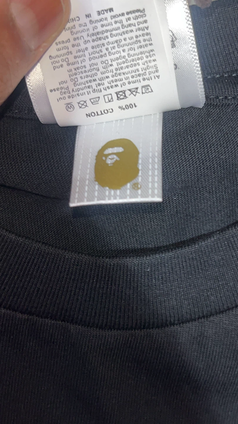 A Bathing Ape Black T-Shirt - photo 4