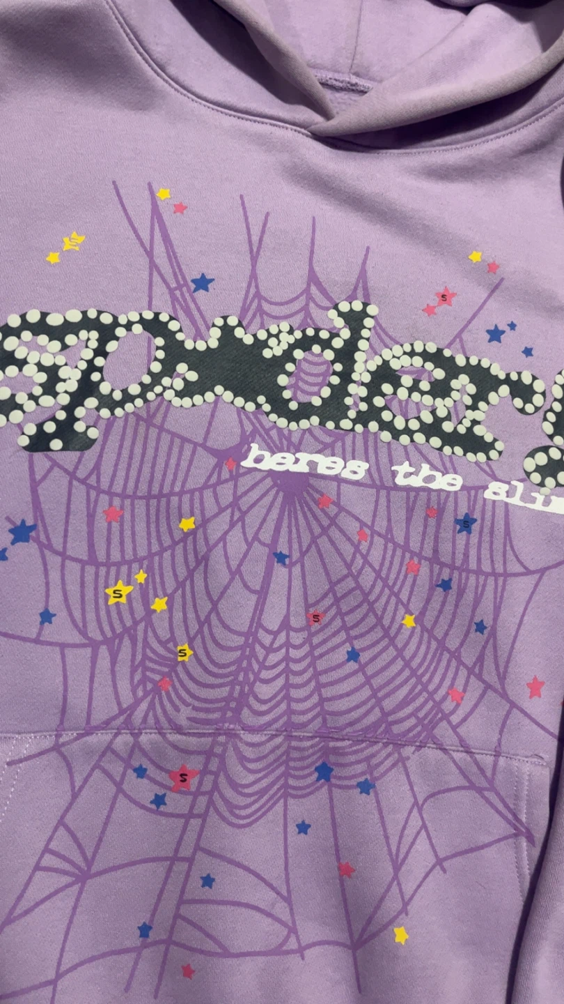SP5DER Hoodie Purple Size M - photo 3