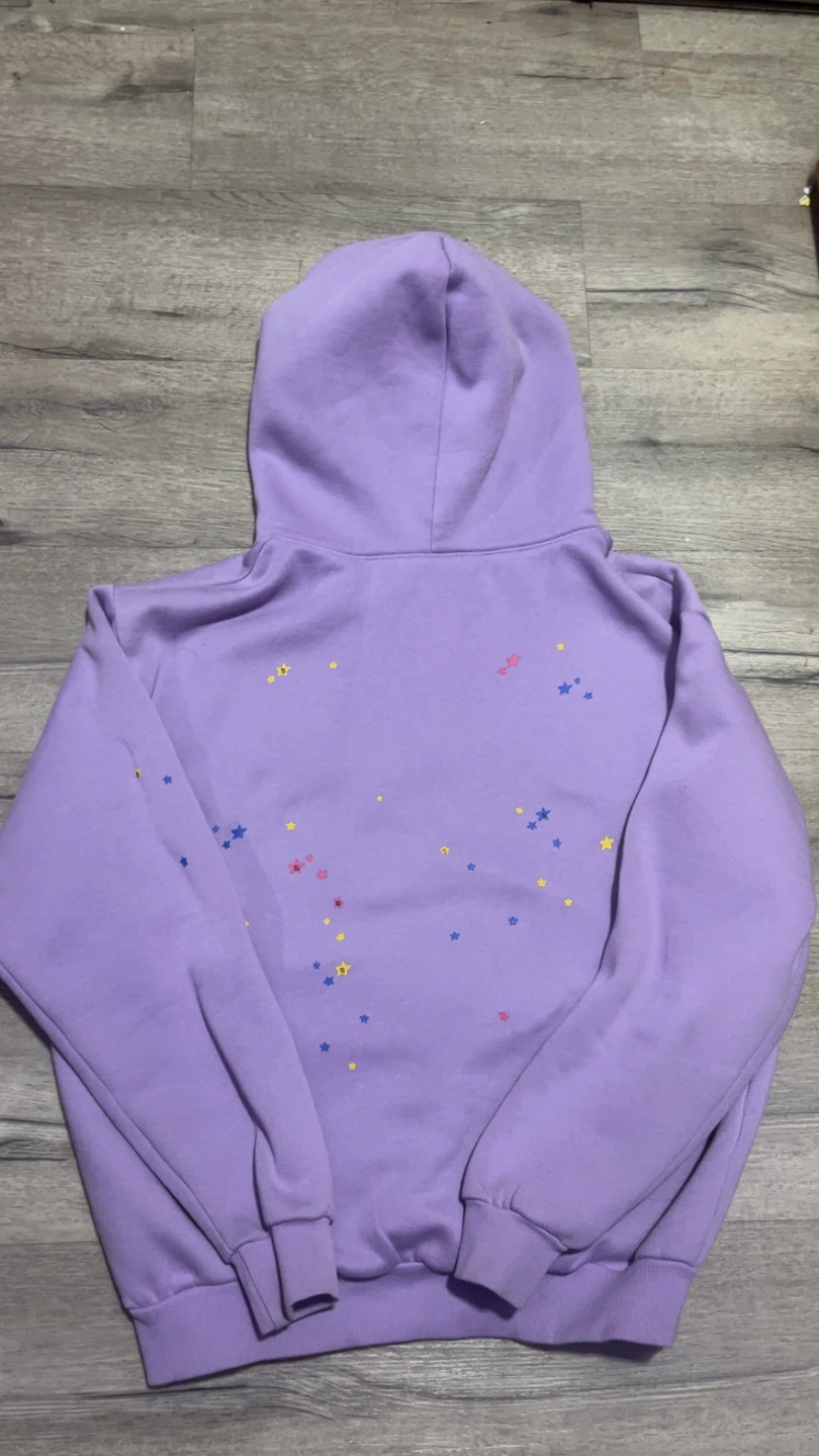 SP5DER Hoodie Purple Size M - photo 5