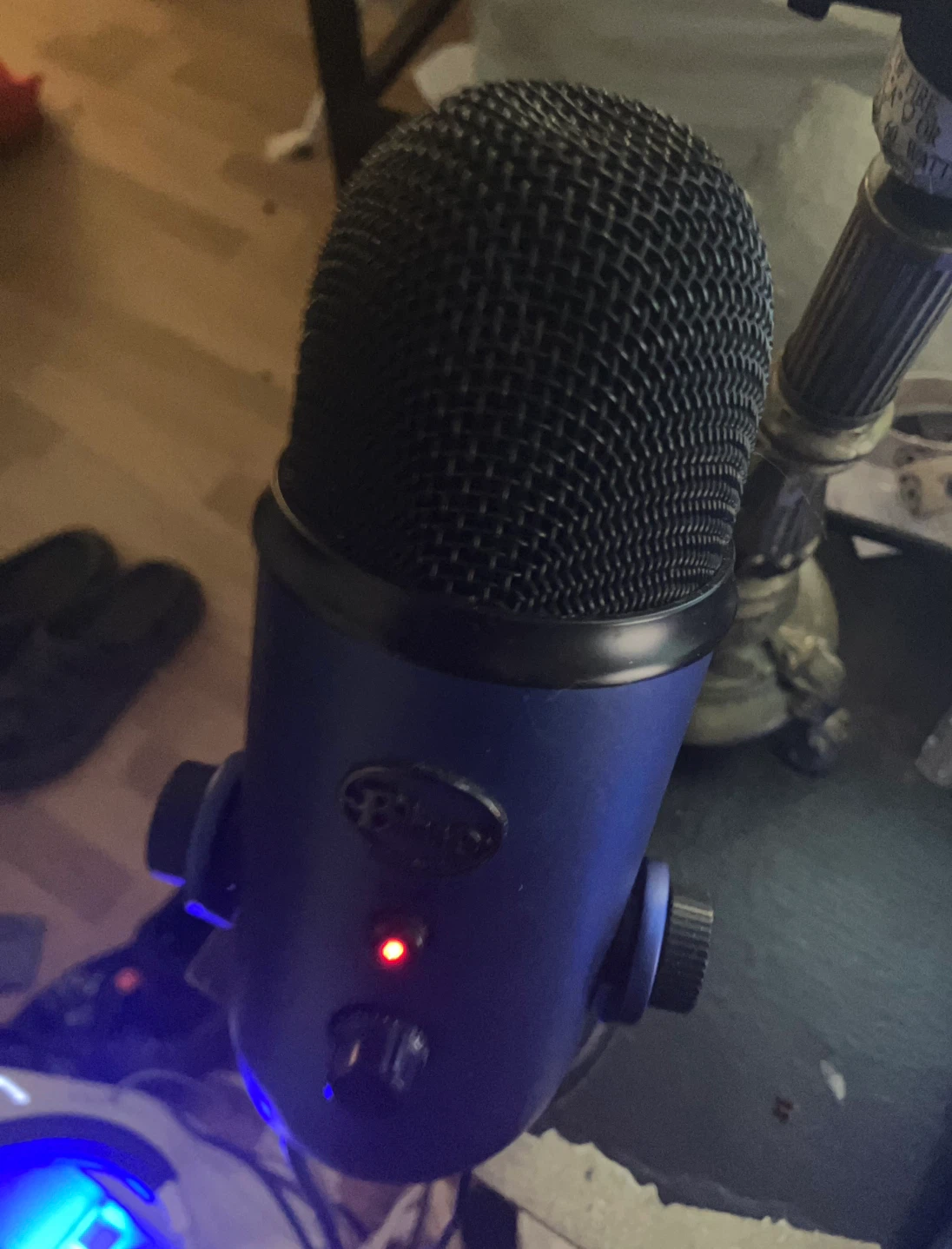 Blue Yeti Microphone Blue
