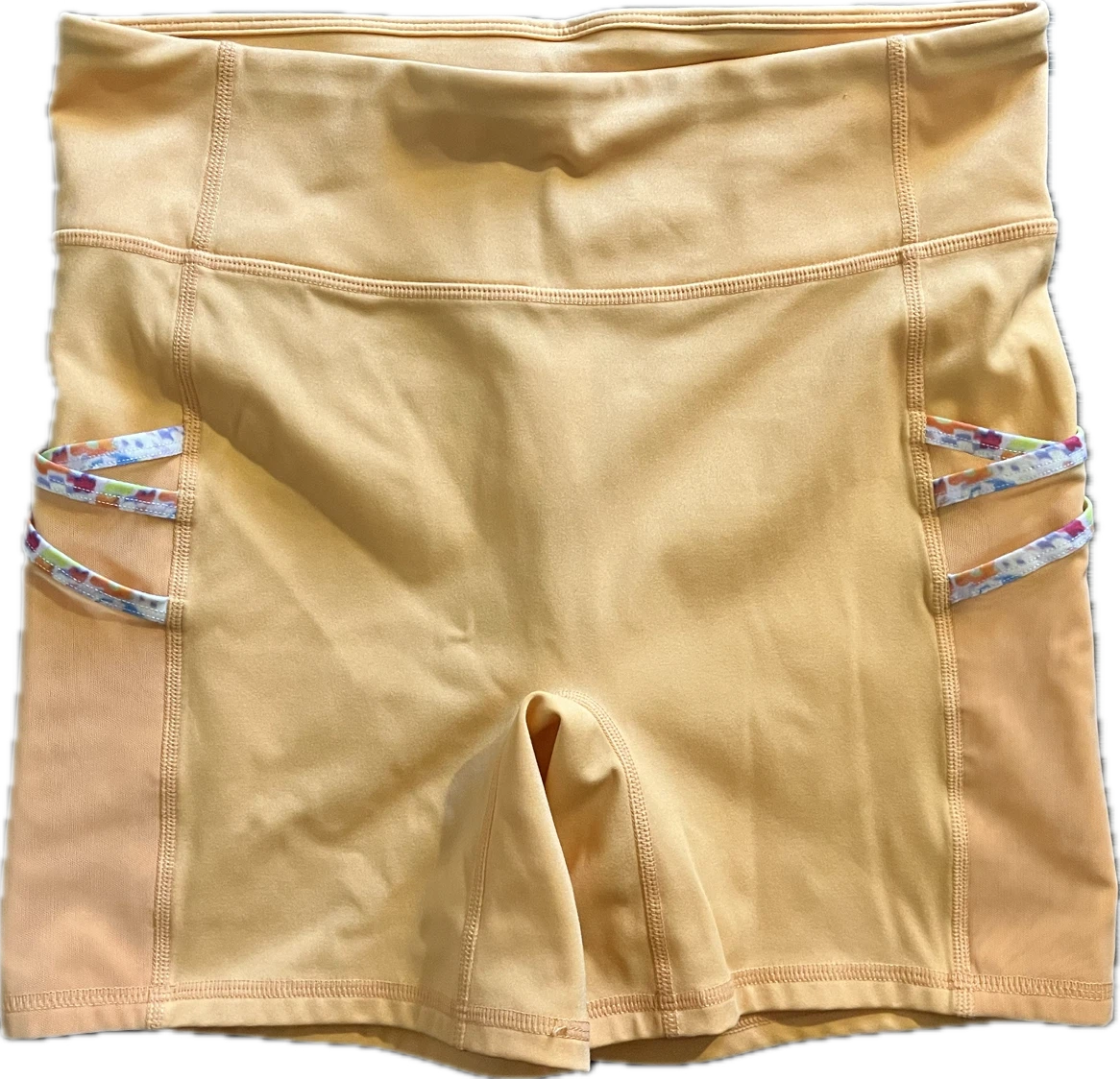 Fabletics Motion365 Orange Athletic Shorts - photo 3
