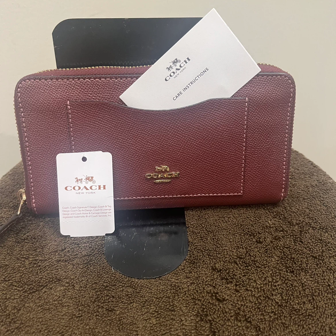 Coach Crossgrain Leather Accordion Zip Wallet - photo 2