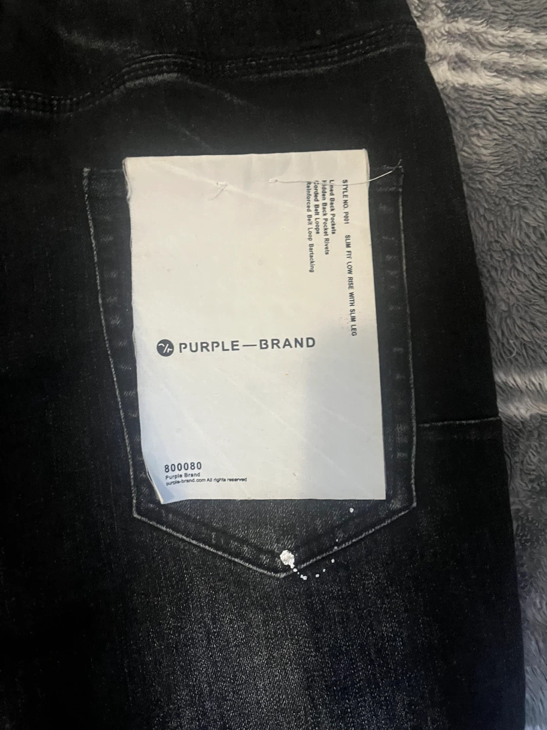 Purple Brand P001 Slim Fit Jeans size 36 - photo 5