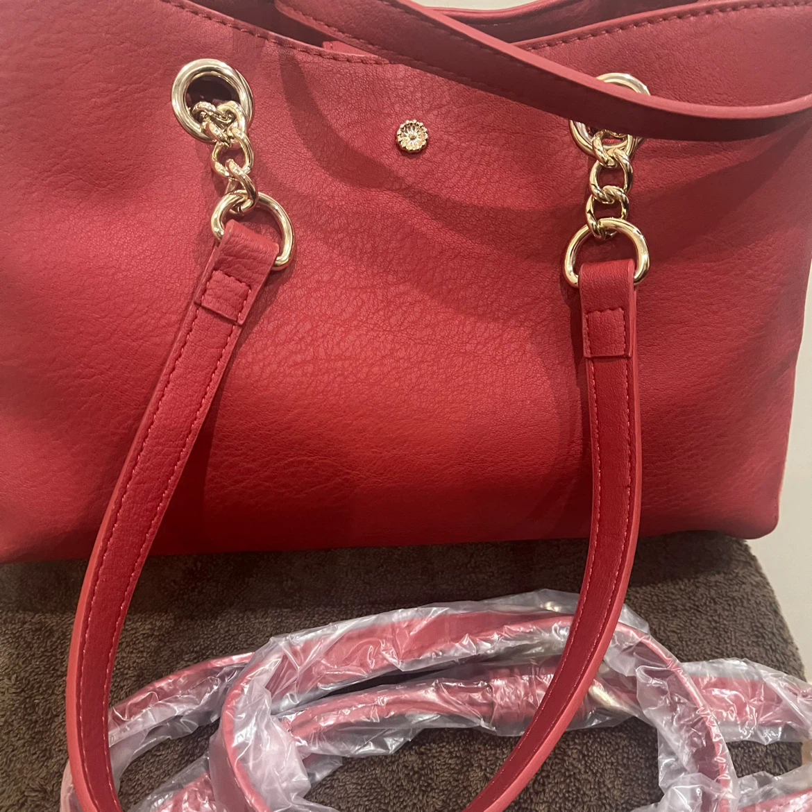 Lauren Conrad Red Handbag - photo 2
