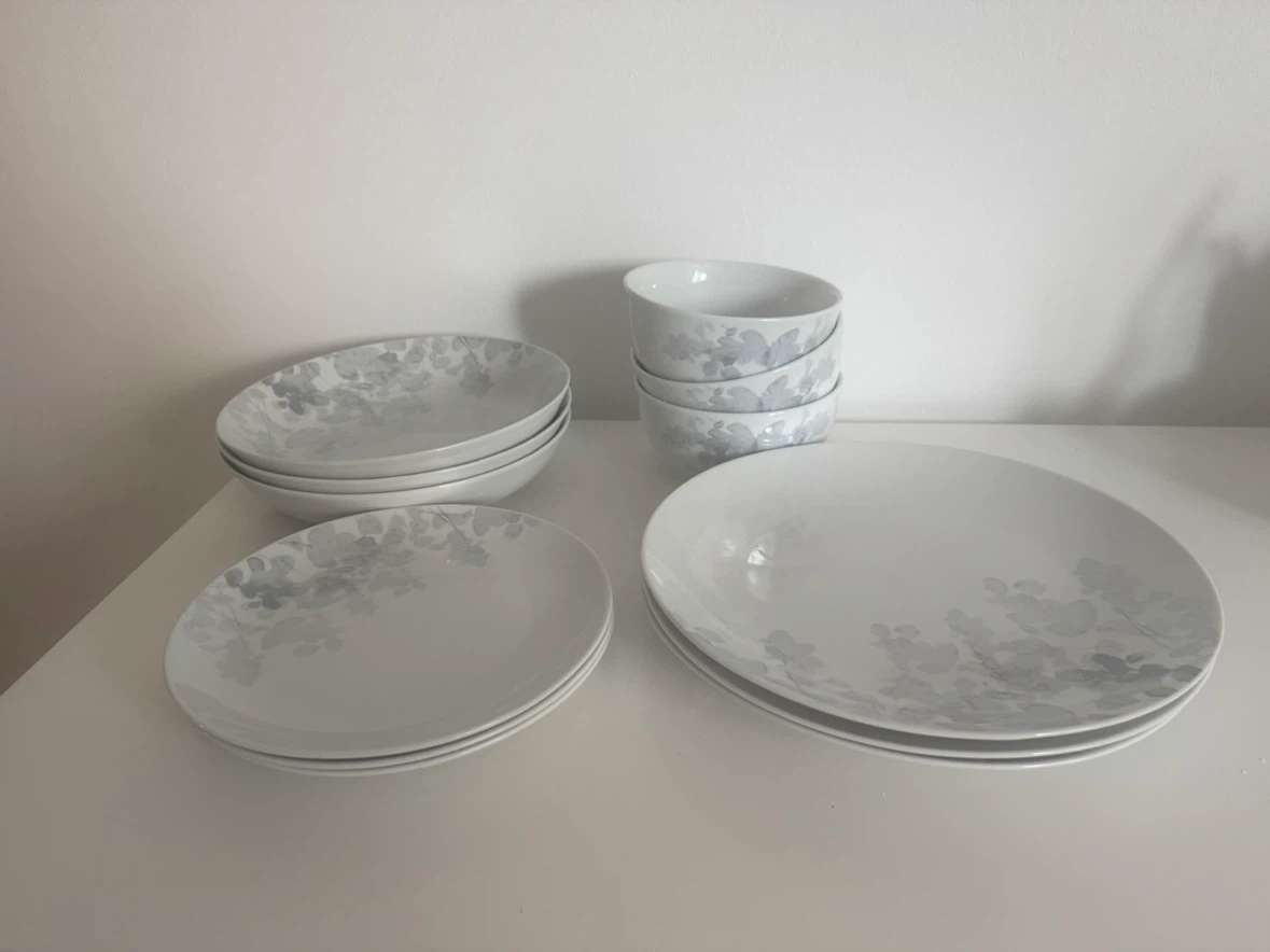 Floral pattern dinnerware set - photo 3