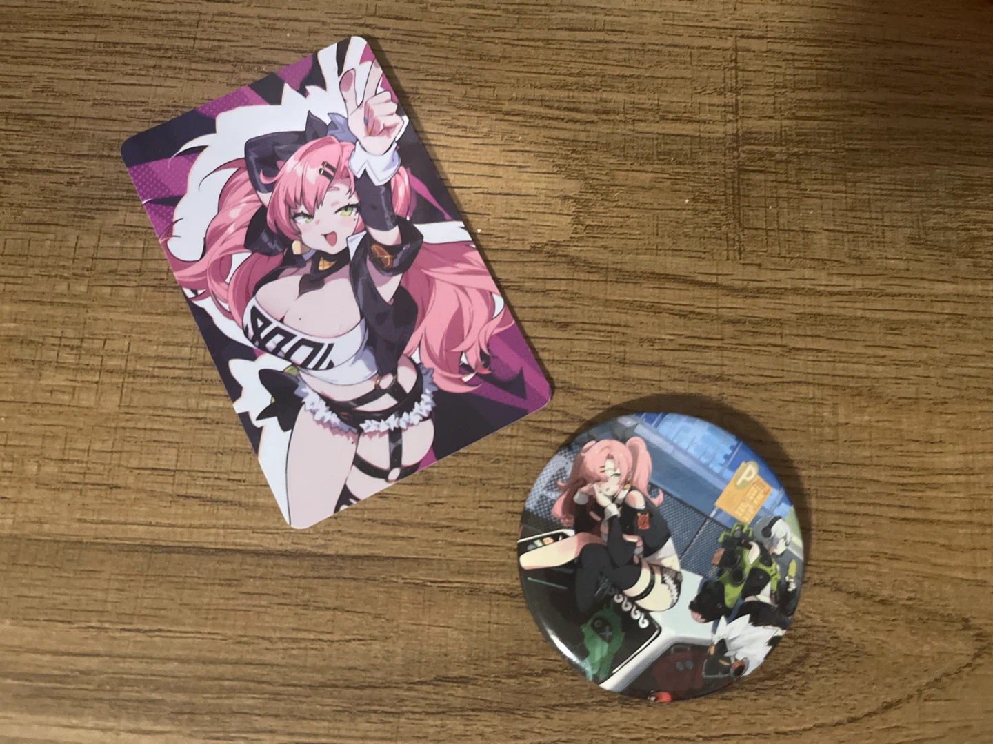 Zenless Zone Zero Character Badge and Card - photo 2
