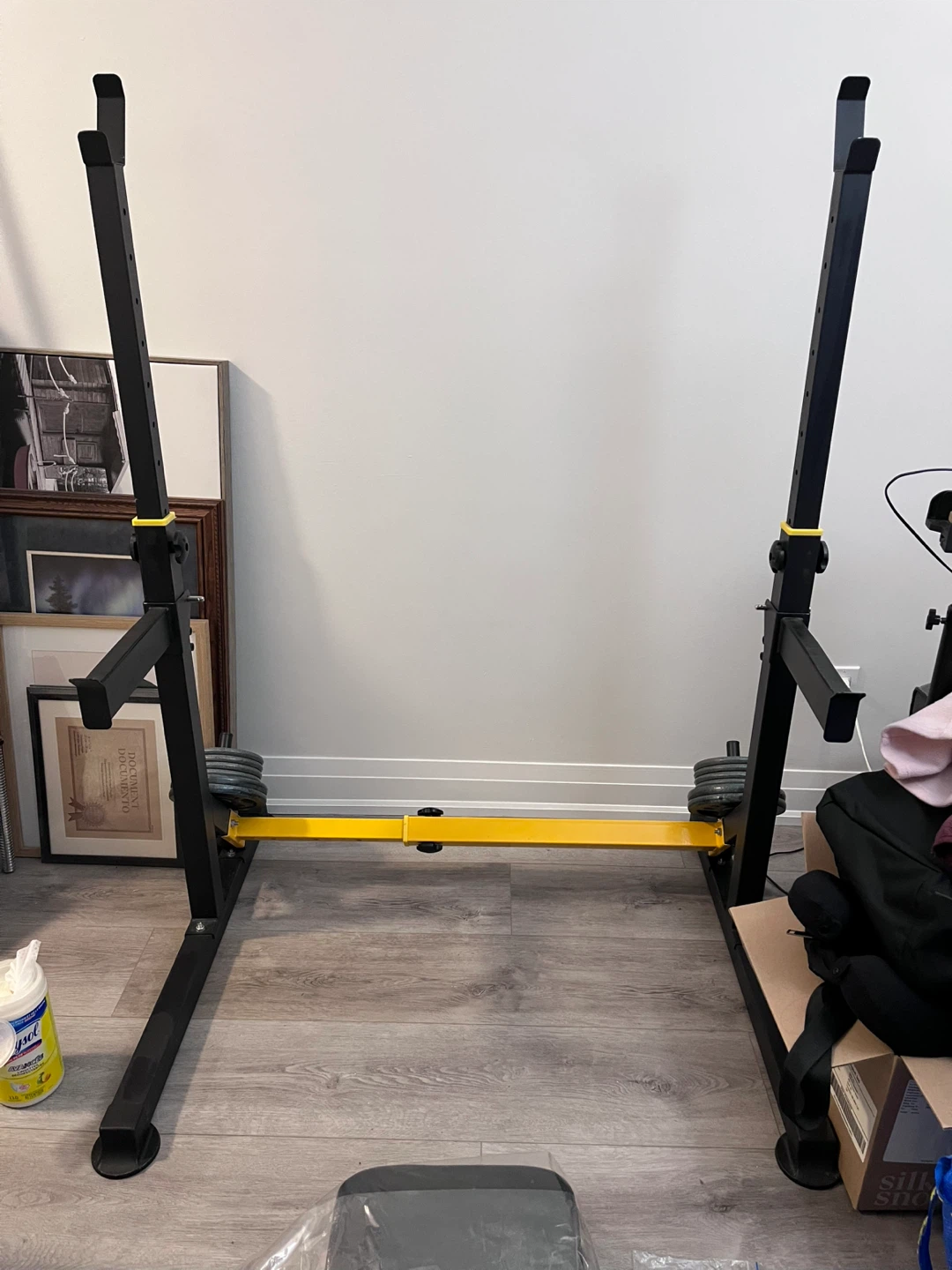 Adjustable Squat Rack Stand