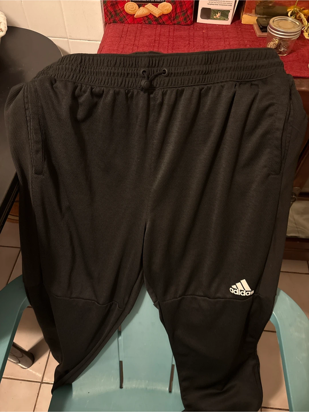 Adidas Black Track Pants - photo 2