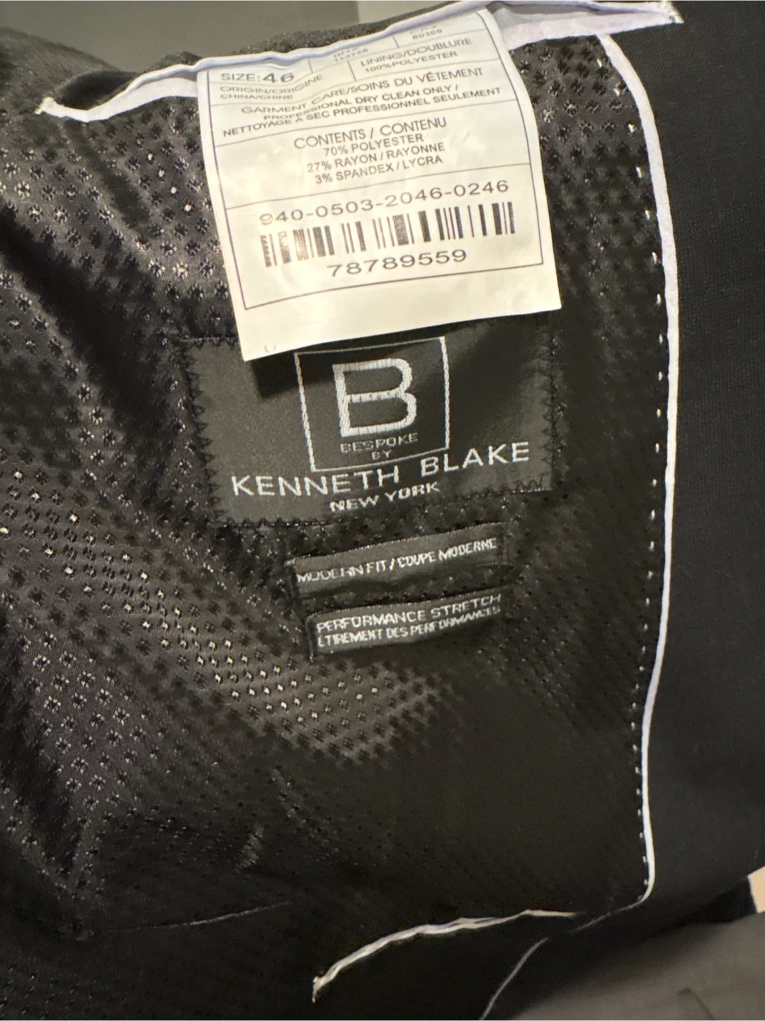 Kenneth Blake Modern Fit Suit - Size 46 - photo 3