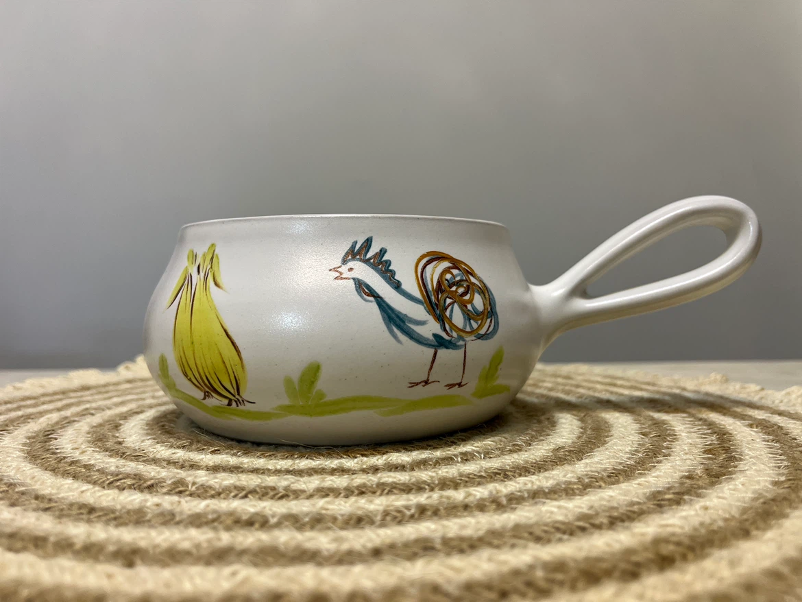 Denby Stoneware Soup Bowl with Handle