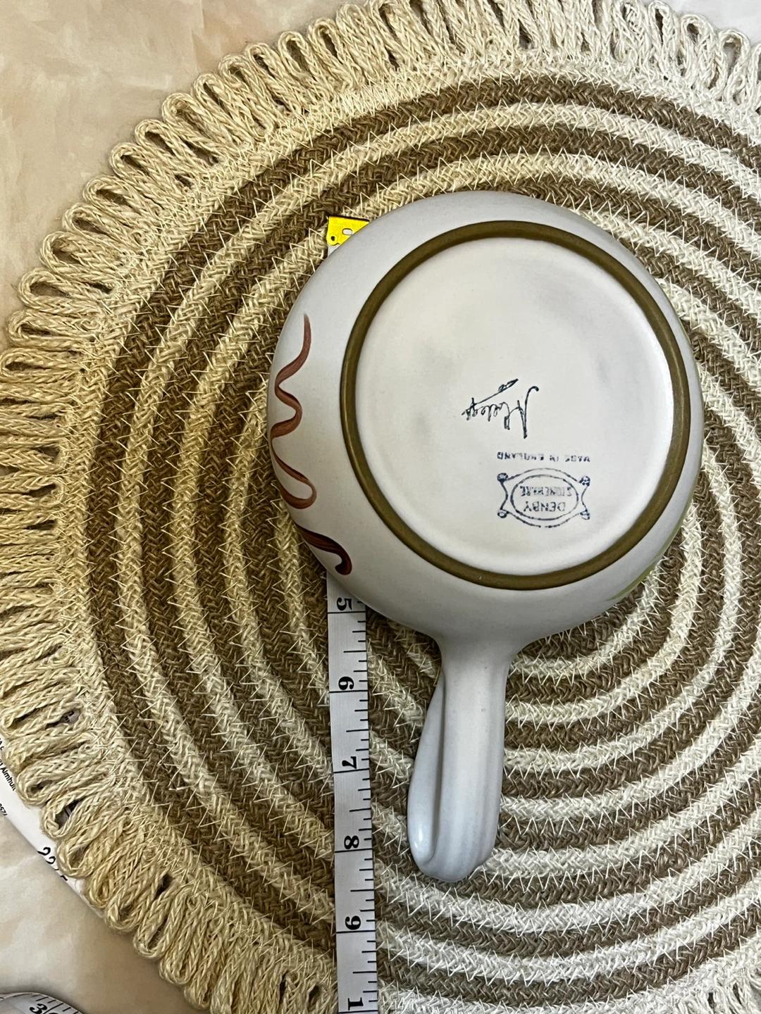Denby Stoneware Soup Bowl with Handle - photo 5