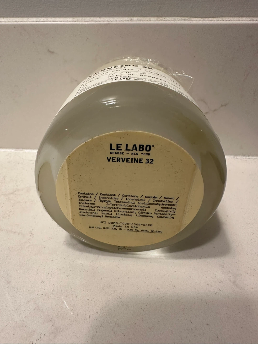 Le Labo Verveine 32 Scented Candle - photo 2
