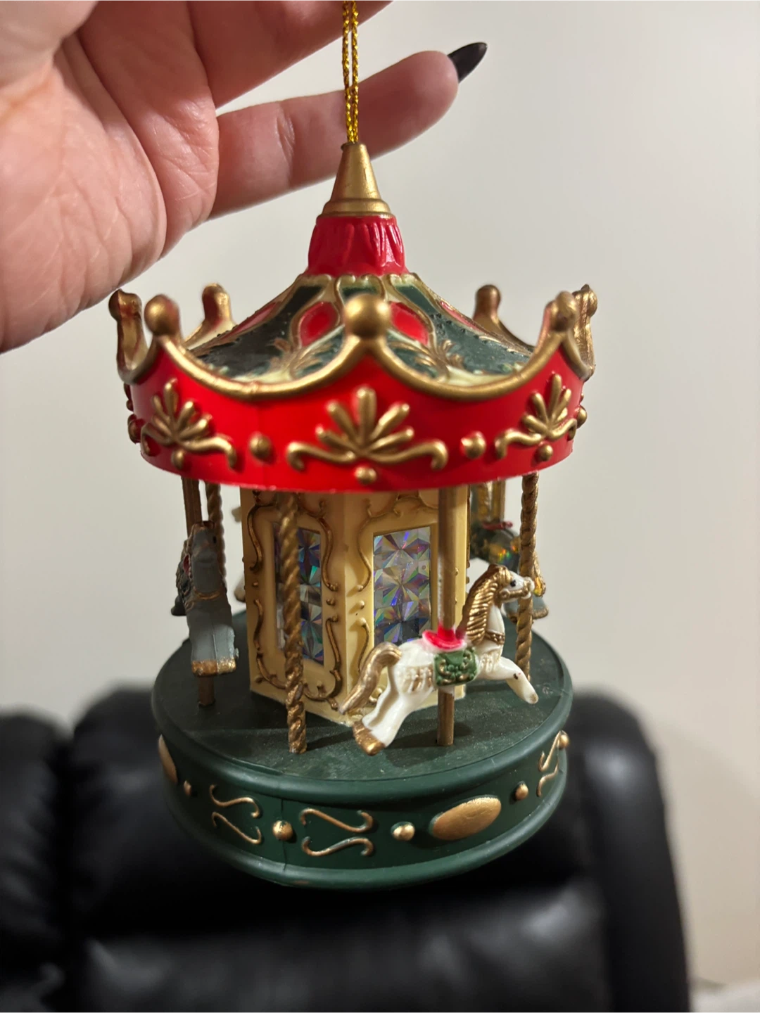 Carousel Horse Christmas Ornament