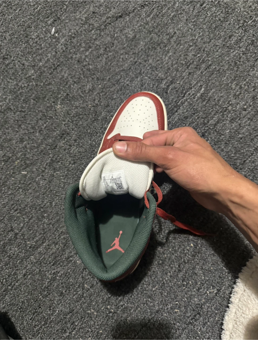 Nike Air Jordan 1 Mid Shoes only wear 2 times - photo 5