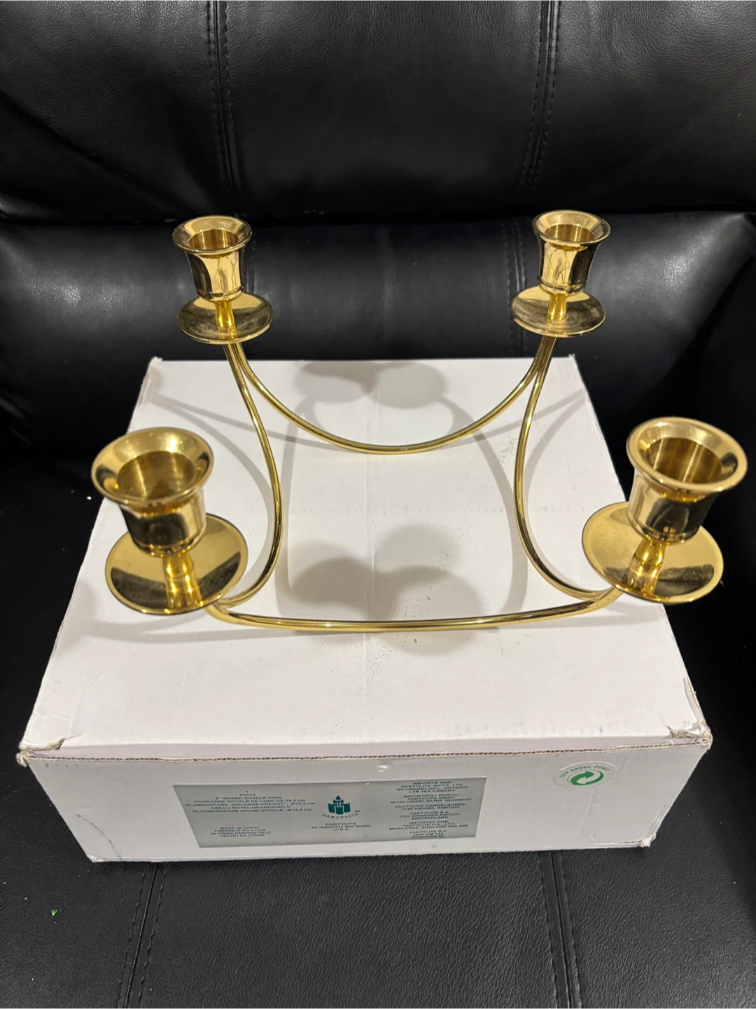 Partylite 6 Inch Grand Royale Candle Ring