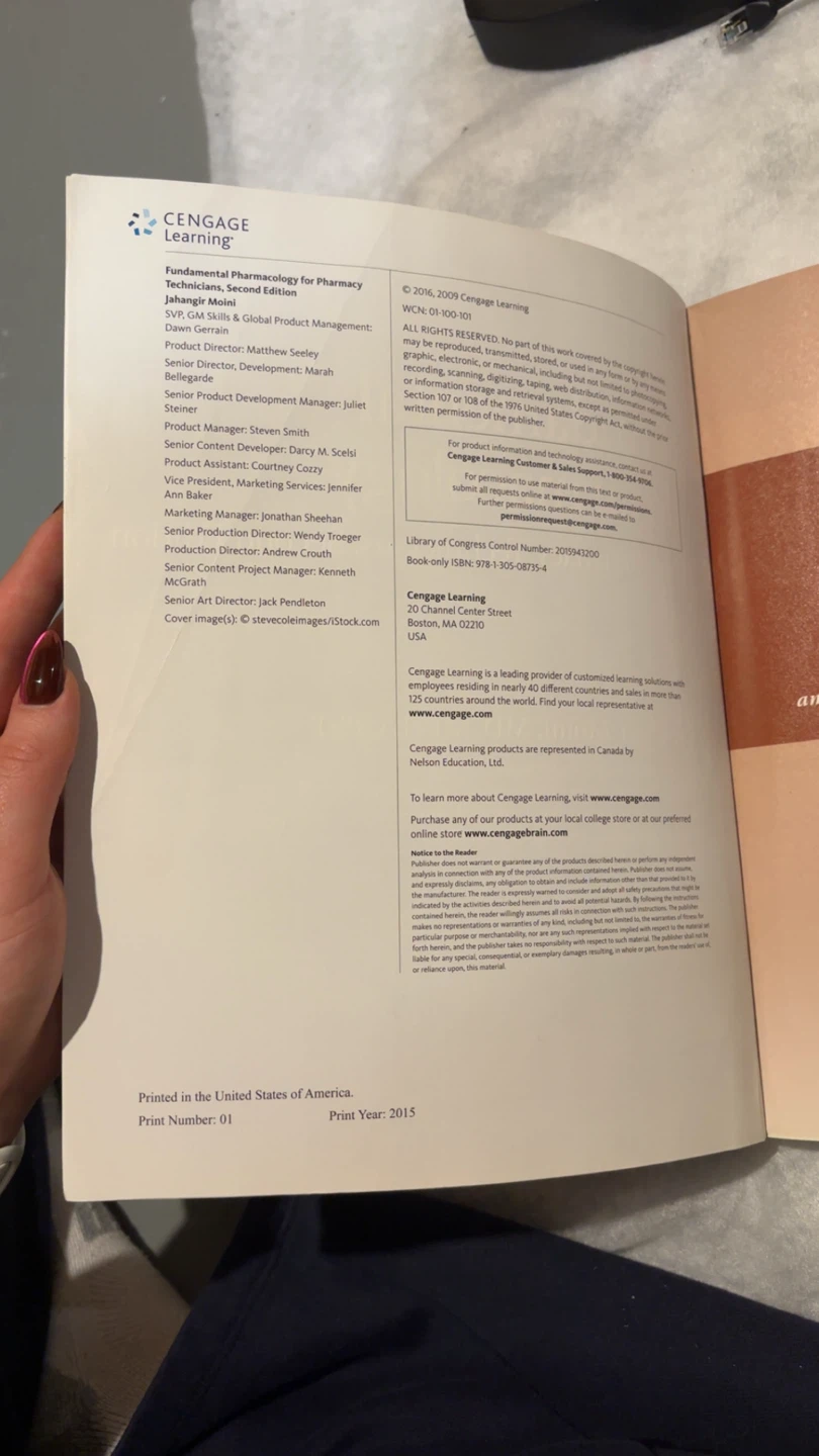 Fundamental Pharmacology for Pharmacy Technicians 2nd Ed - photo 3