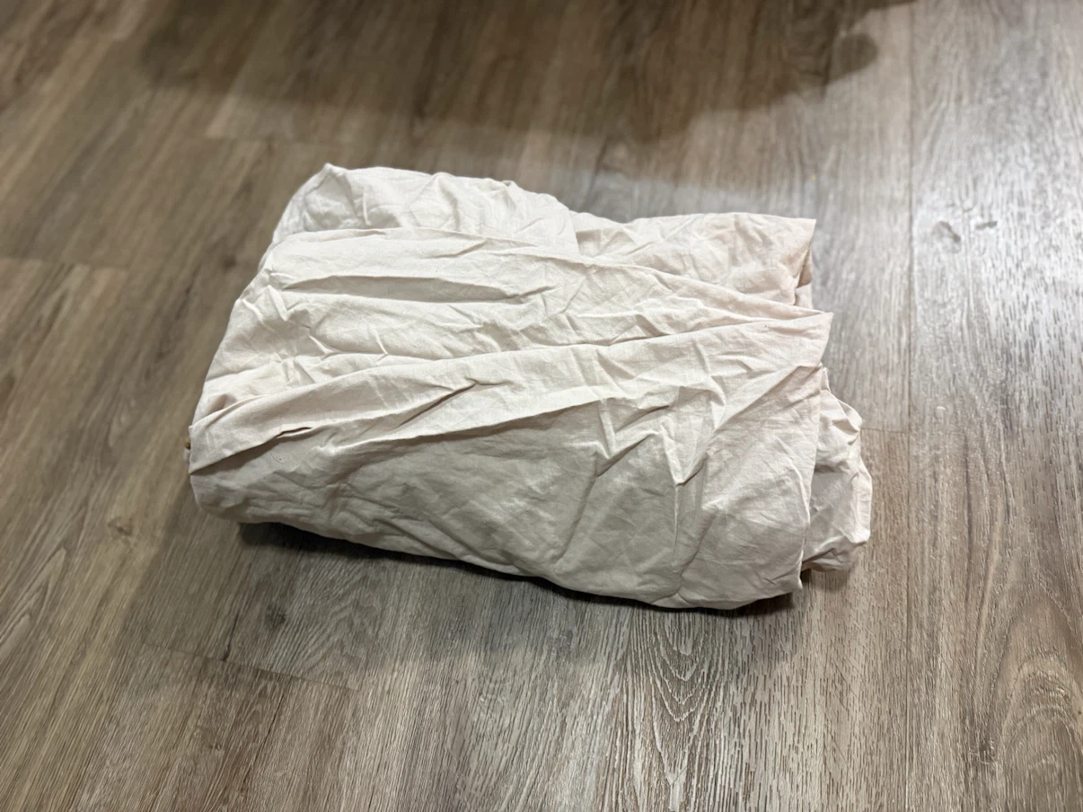 H&M Home Fitted Sheet - Beige