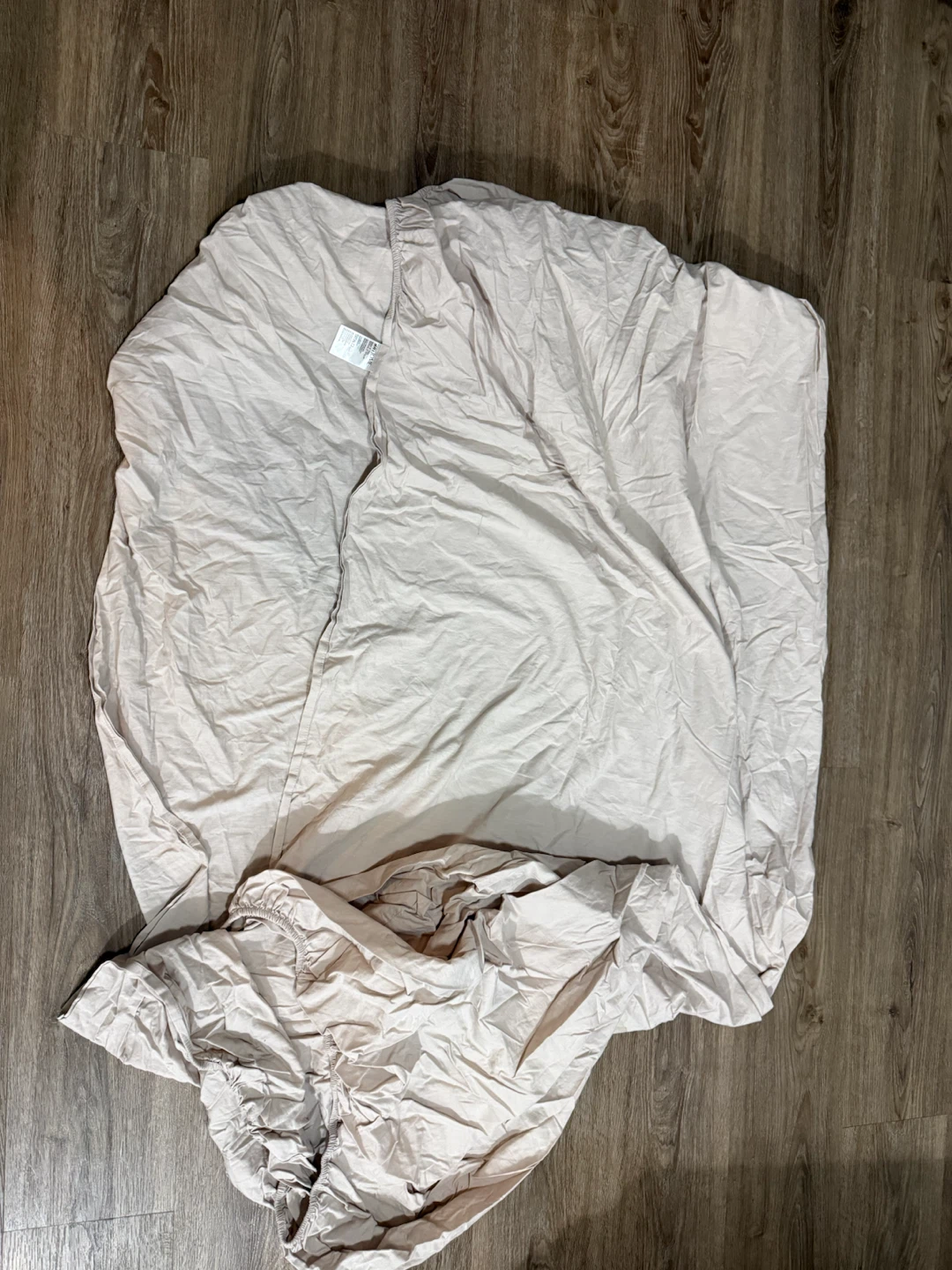H&M Home Fitted Sheet - Beige - photo 4
