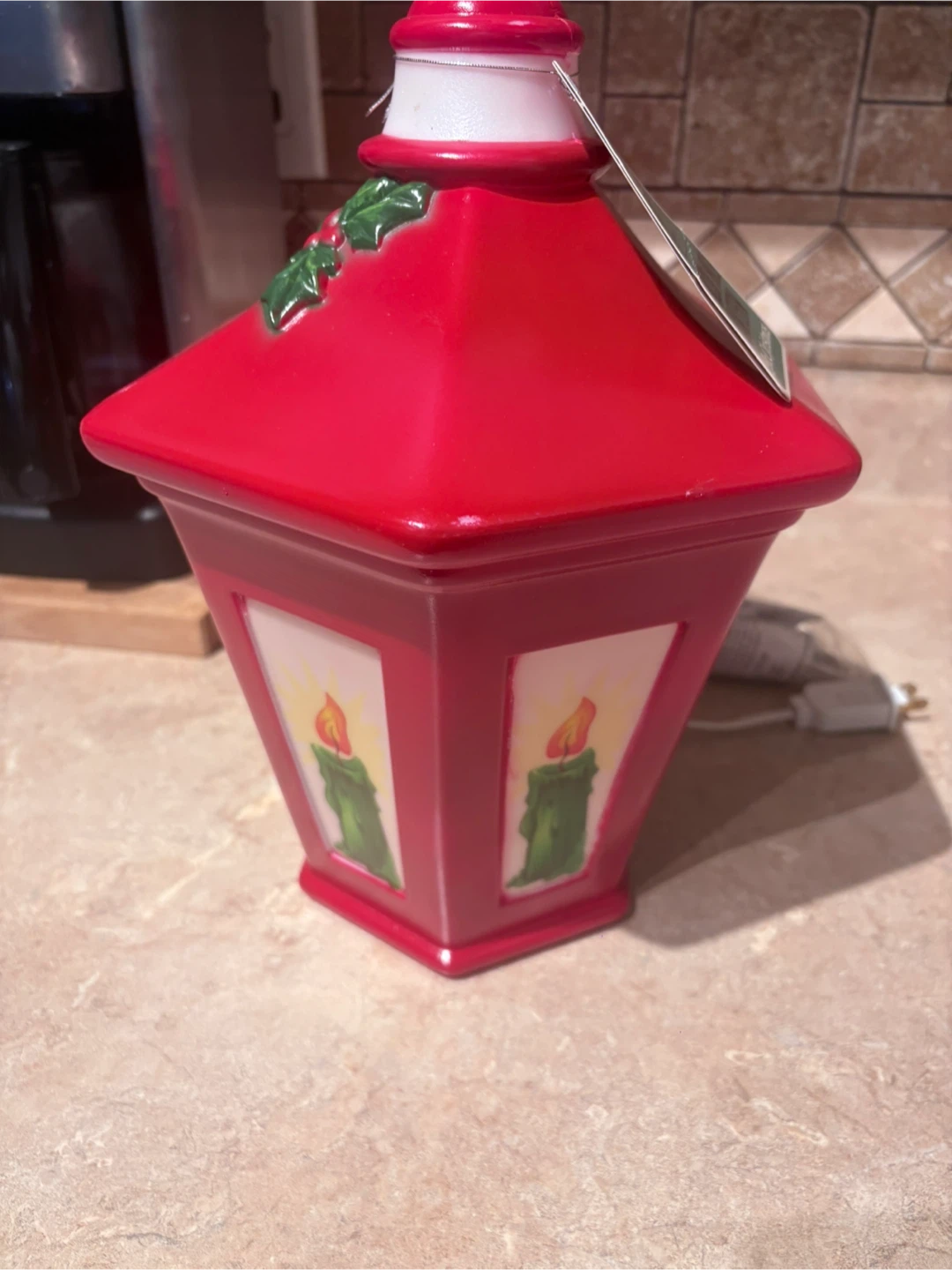 New Post Mr. Christmas Blow Mold Lantern