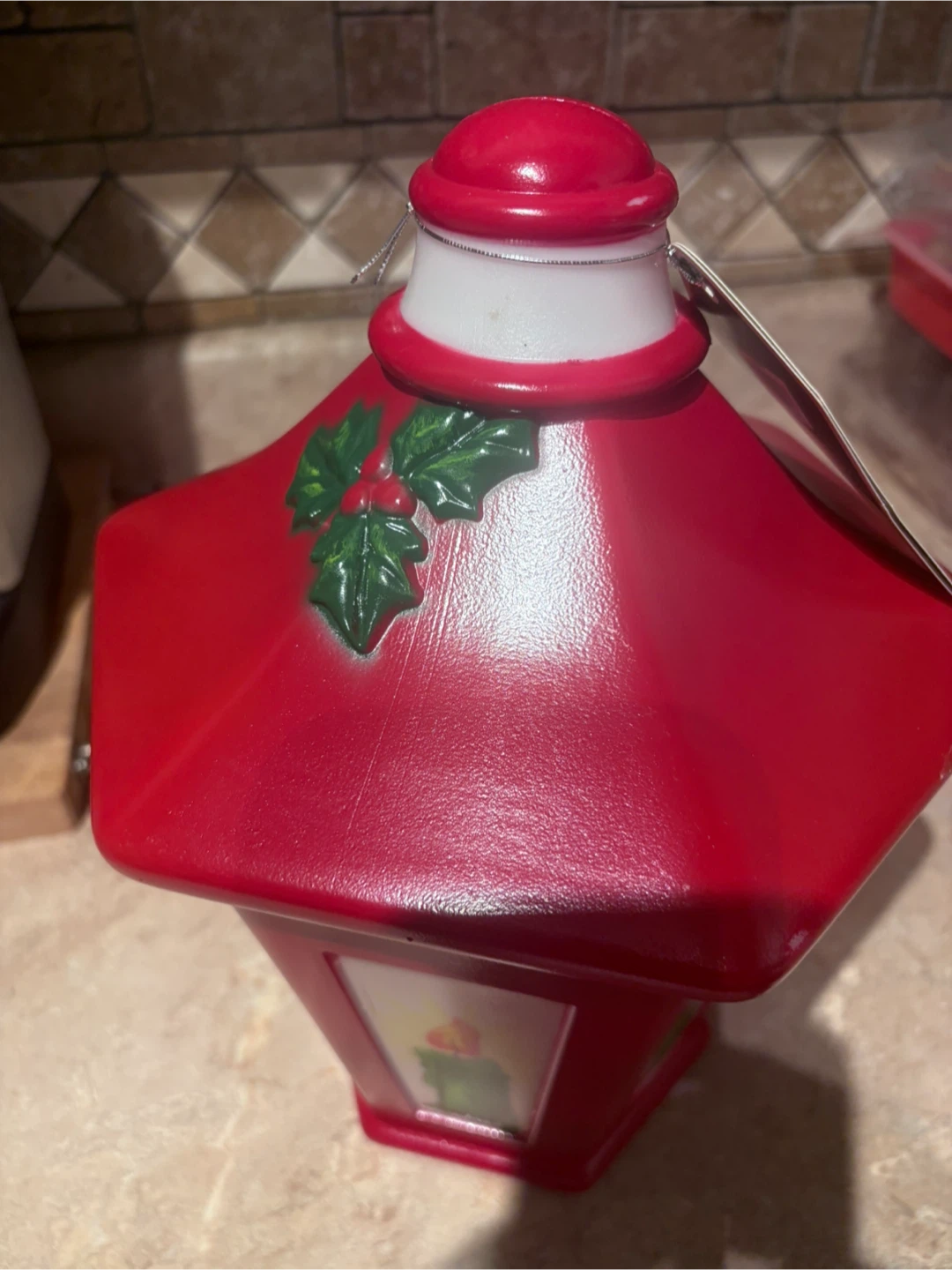 New Post Mr. Christmas Blow Mold Lantern - photo 2