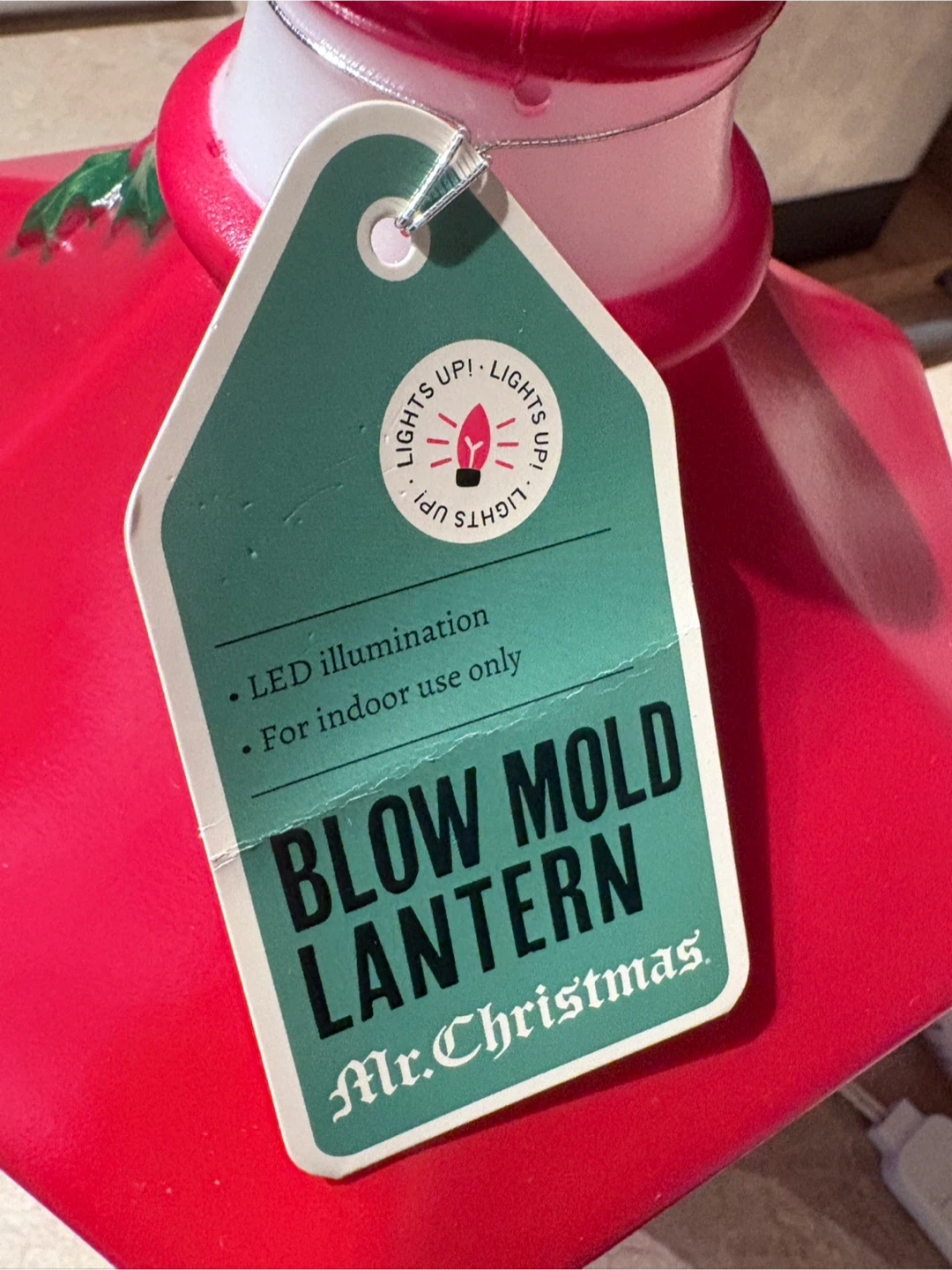 New Post Mr. Christmas Blow Mold Lantern - photo 4