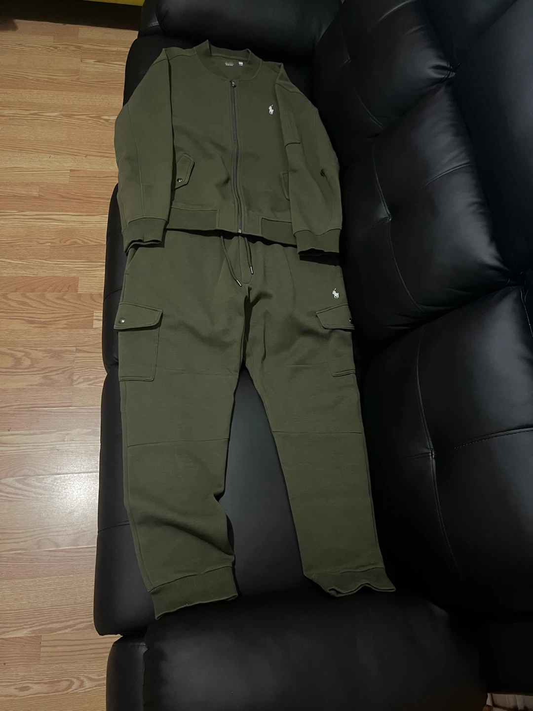 Polo Ralph Lauren Olive Green Tracksuit Set