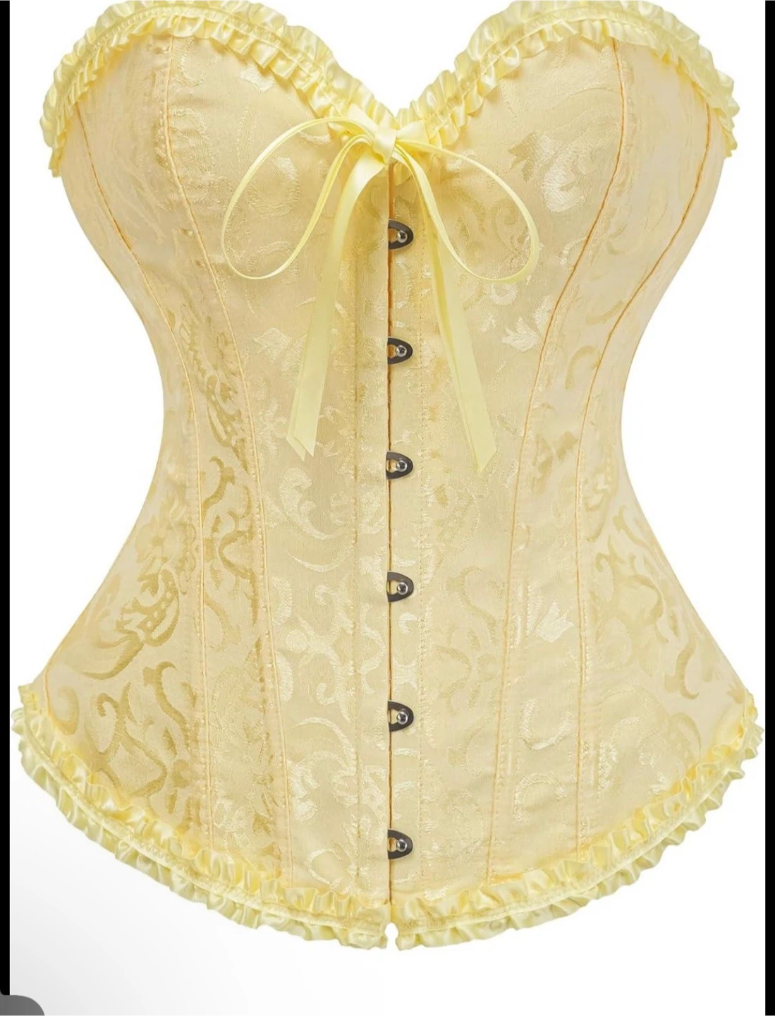 Size S Yellow Corset