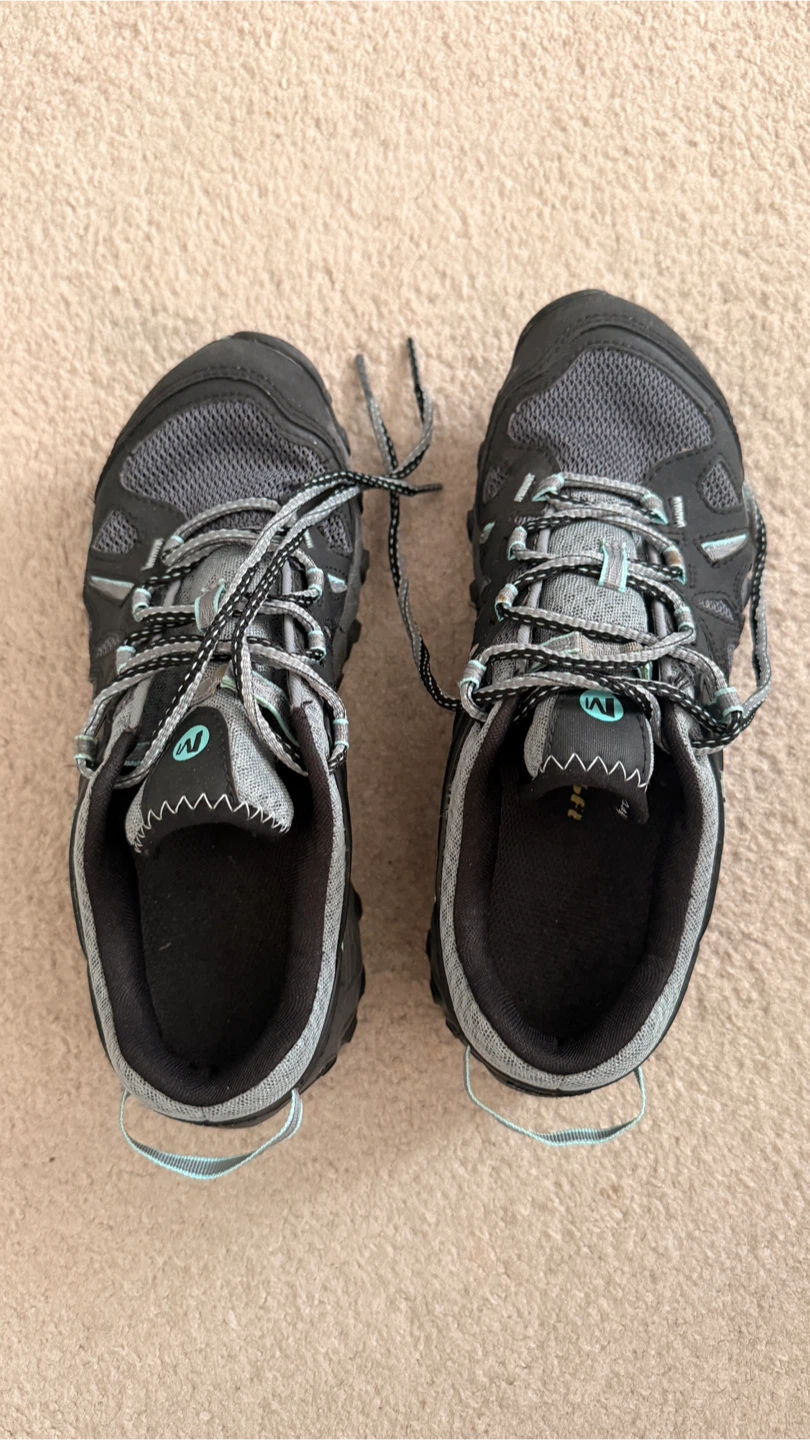 Merrell Hiking Shoes - Black and Grey
