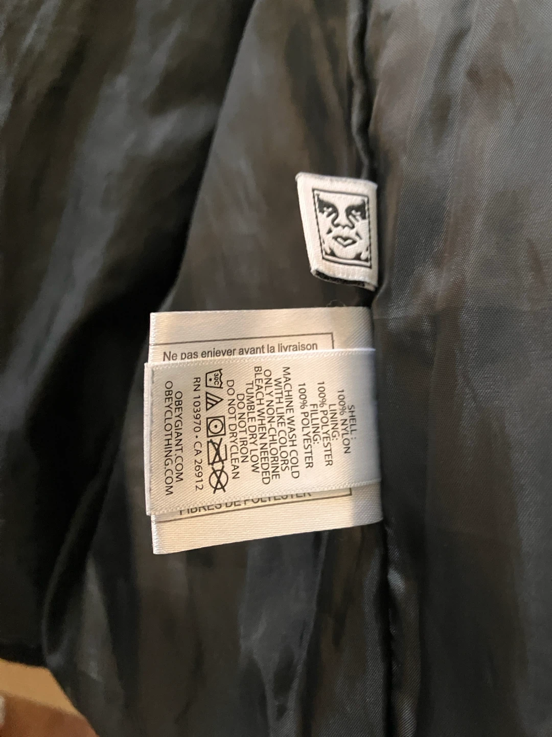 OBEY Olympia Puffer jacket - photo 5