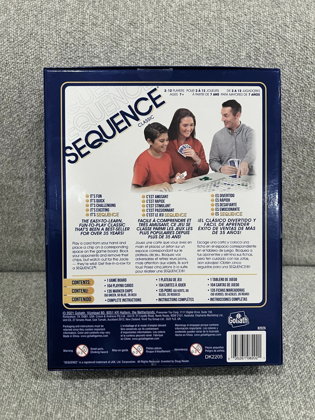 Sequence Classic Board Game (New) - photo 2