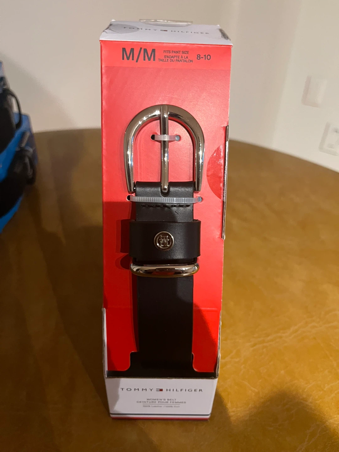 Tommy Hilfiger Women's Leather Belt, Size M/M
