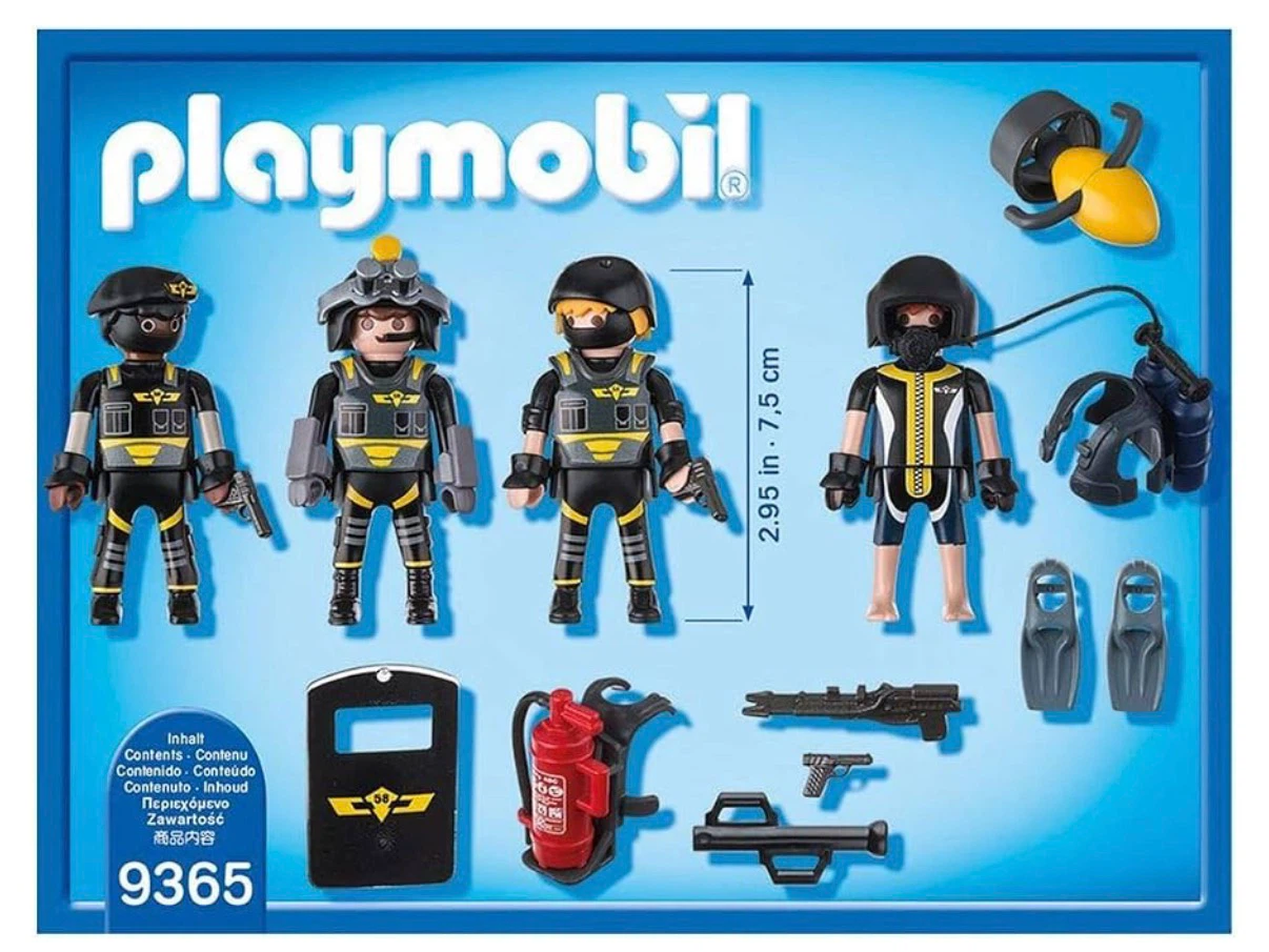 Playmobil City Action 9365 Special Forces Set - photo 2