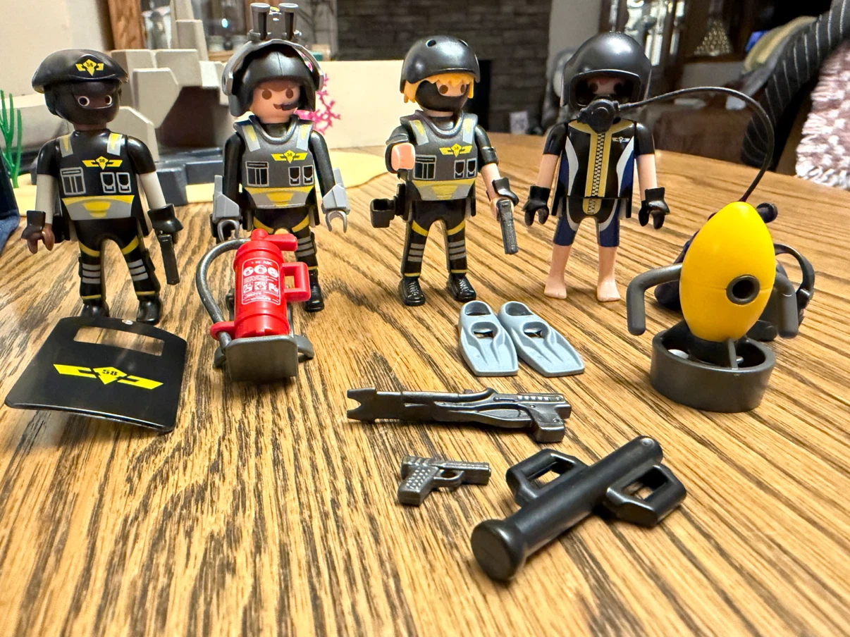 Playmobil City Action 9365 Special Forces Set - photo 4
