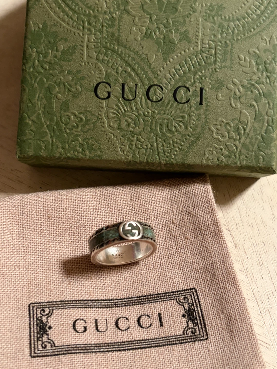 Gucci Interlocking G Ring