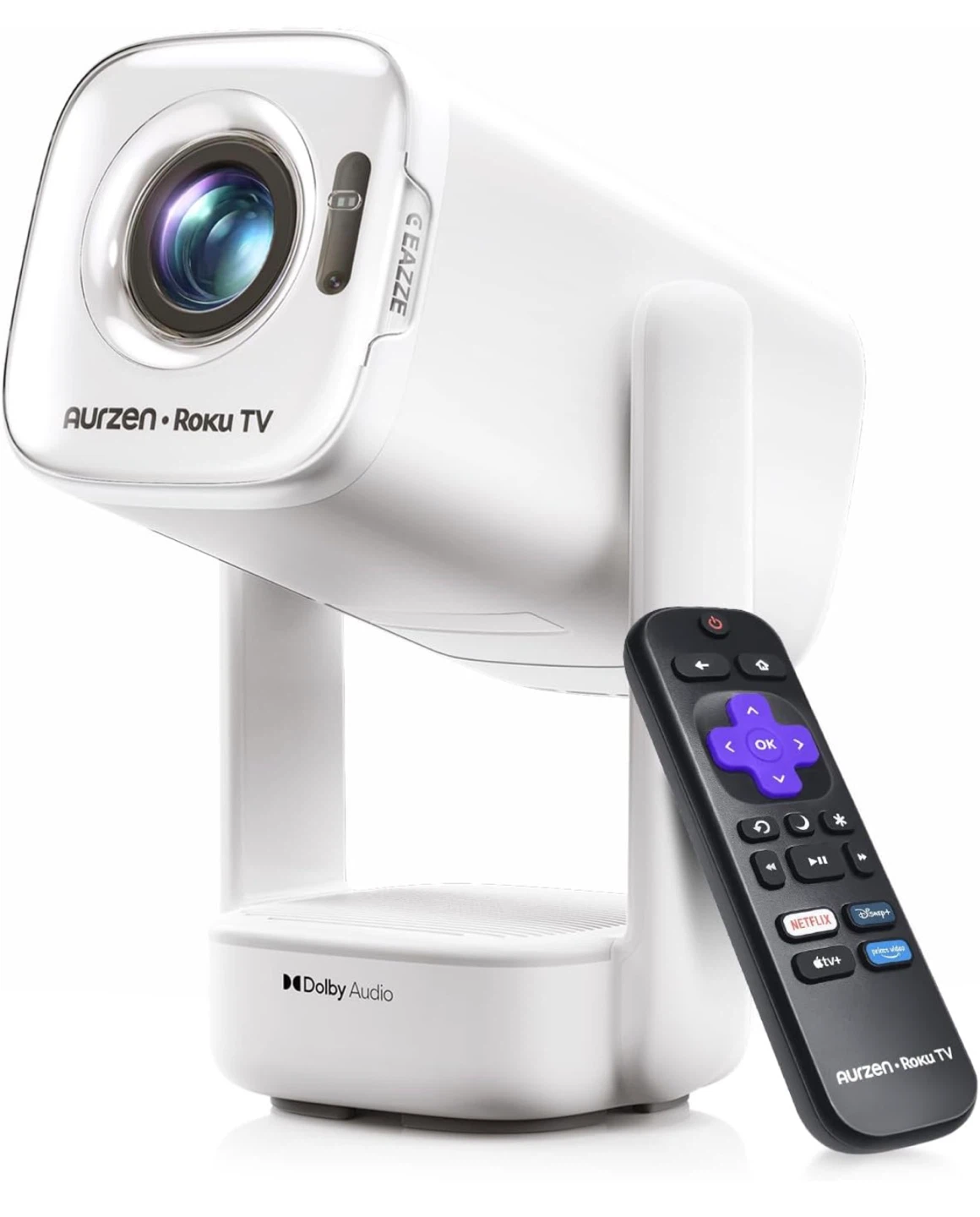 Aurzen D1R air Roku TV Mini Projector
