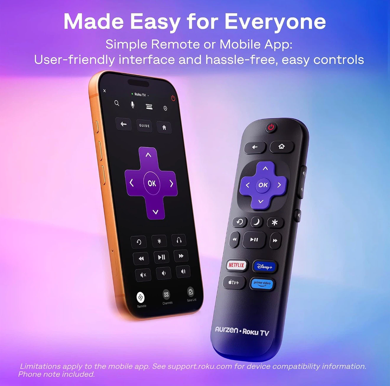 Aurzen D1R air Roku TV Mini Projector - photo 4