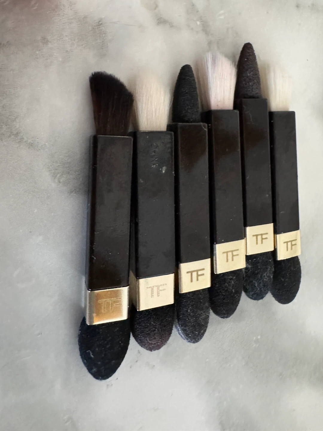 Set of 6 Tom Ford Eye Shadow Applicator Brushes