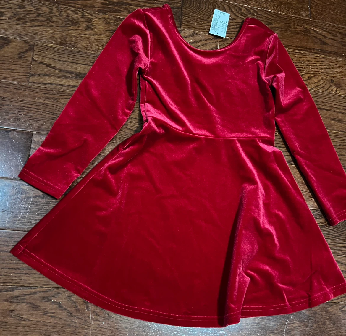 Children’s Place Red Velvet Dress