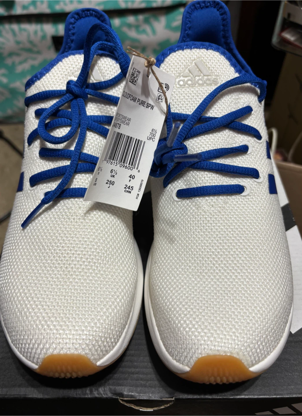 NEW-Adidas Cloudfoam Pure SPW Sneakers-Size 8