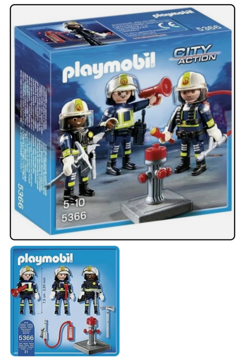 Playmobil City Action Firefighters Set 5366