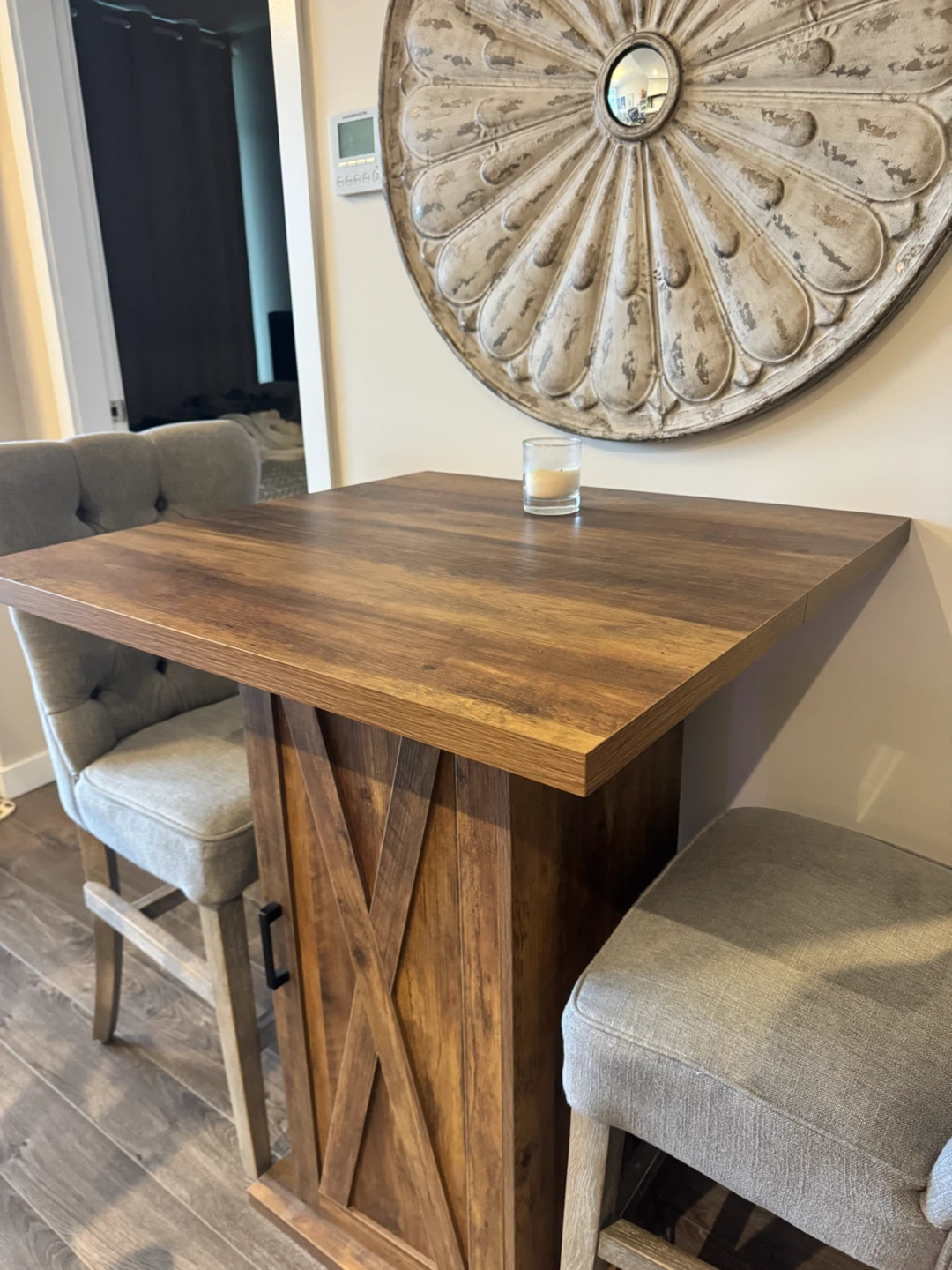 LITTLE TREE Bar Table with Storage Cabinet - photo 2